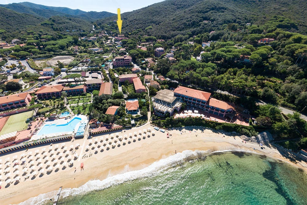 Hotel Fontalleccio on Elba Island